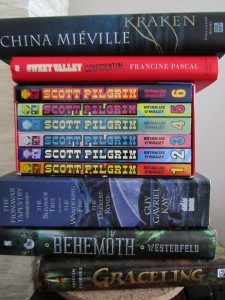 TBR Pile Books I own, but haven't read yet